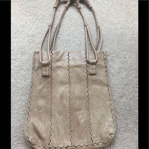 Leather handbag